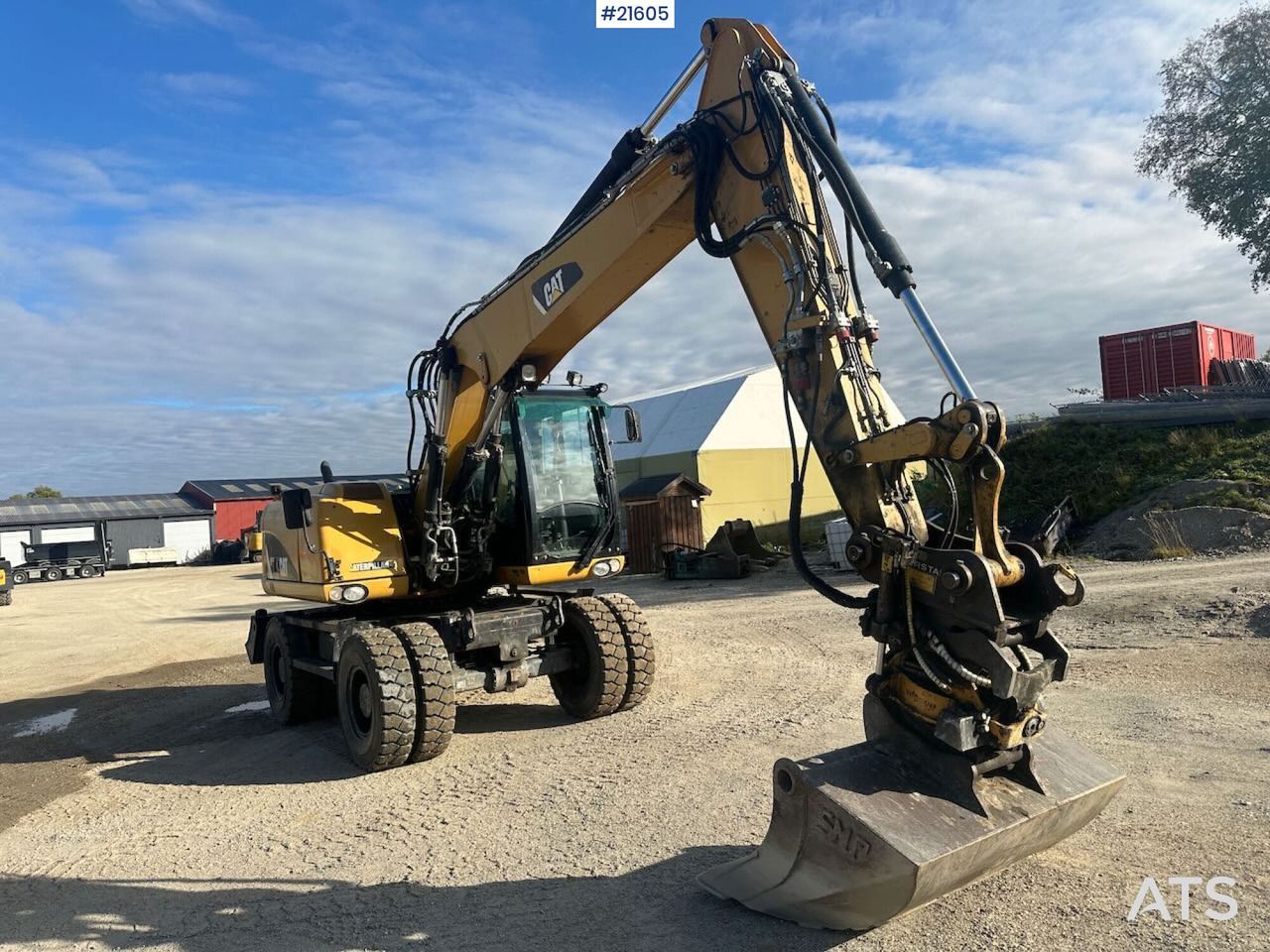 2012 Caterpillar M313D Wheel Excavator