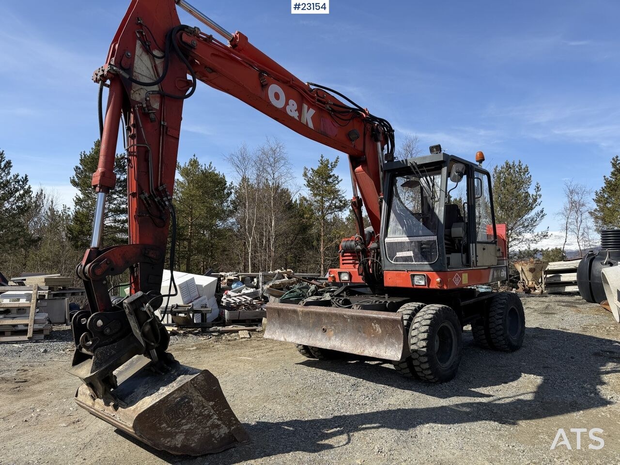 1997 O&K MH CITY Wheel Excavator