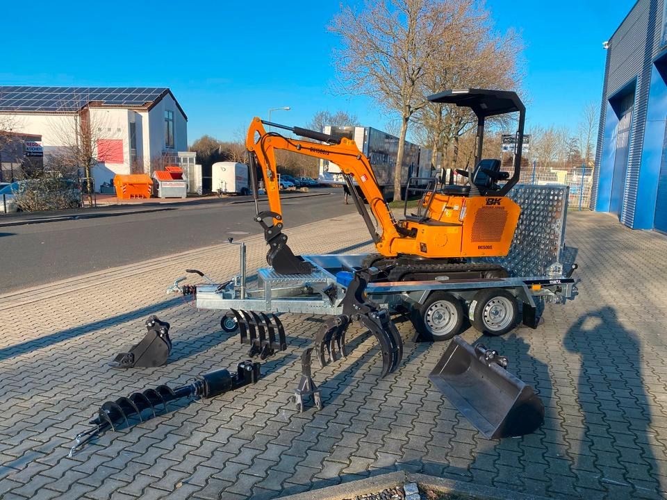 Berger Kraus BK1500JS Mini Excavator