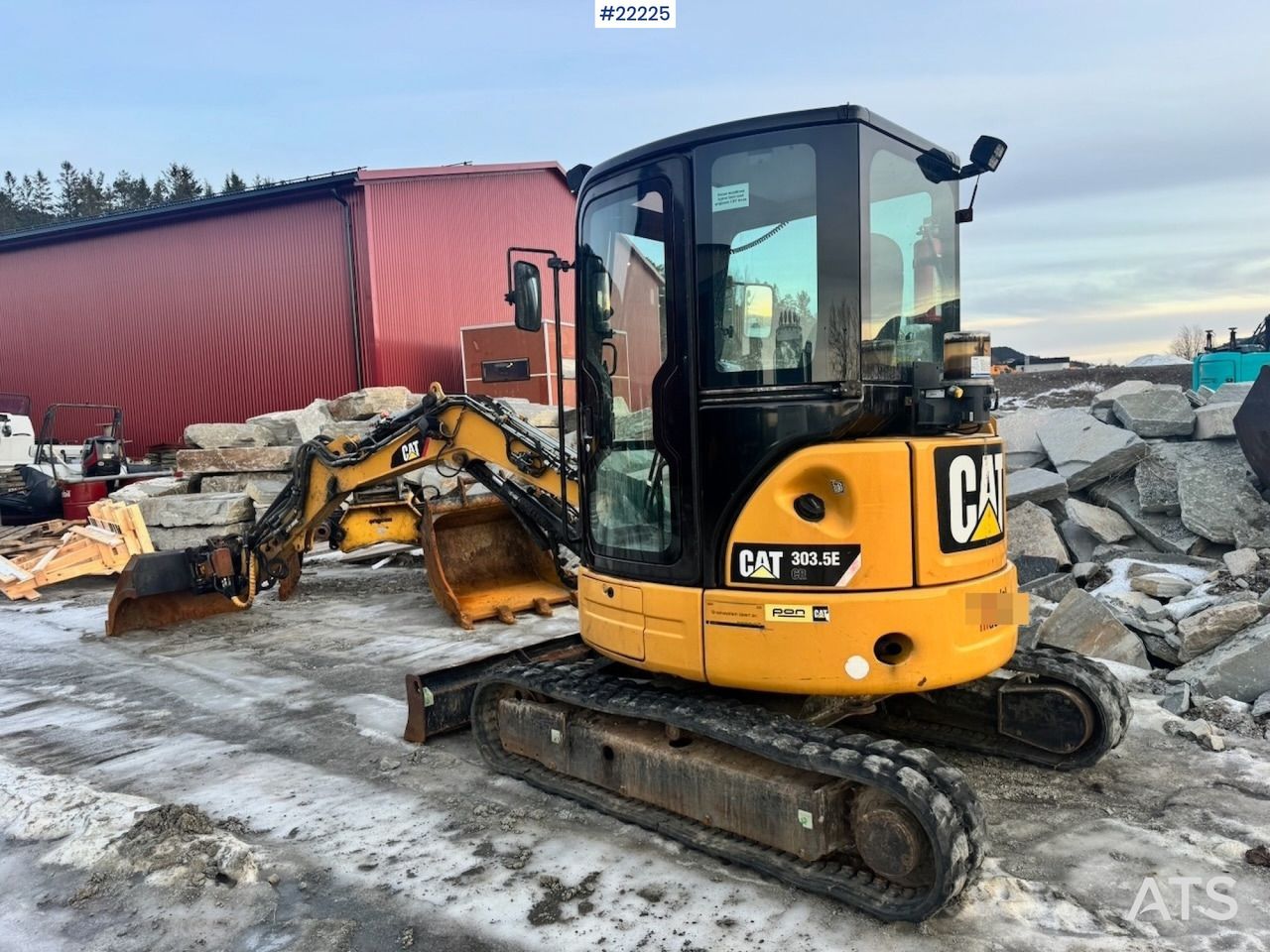 2018 Caterpillar 303.5ECR Mini Excavator
