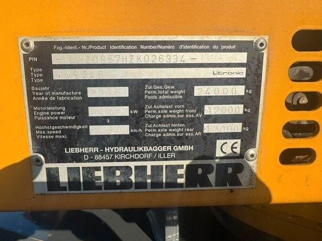 2005 Liebherr A924B Material Handler