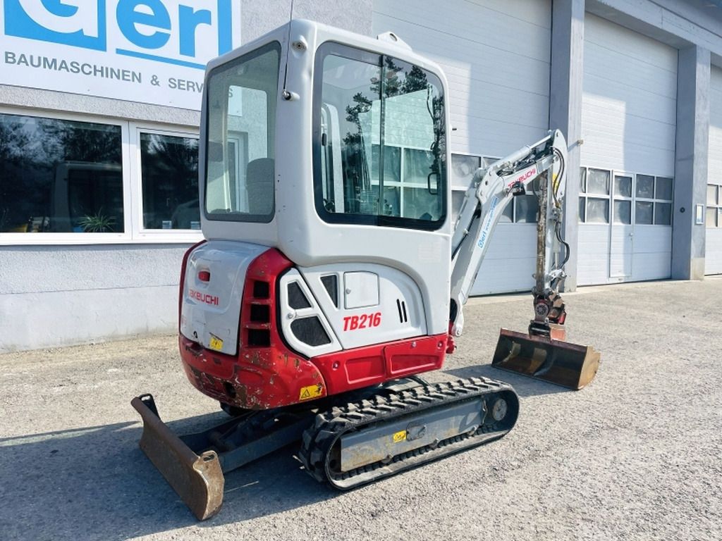 2020 Takeuchi TB216 Mini Excavator