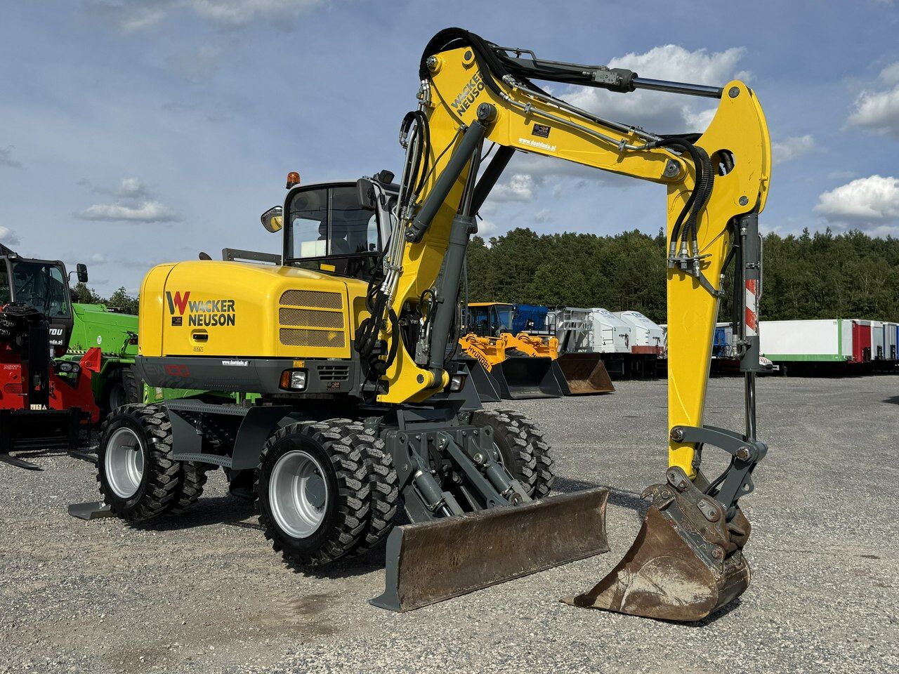 2016 Wacker Neuson EW100 Wielgraafmachine