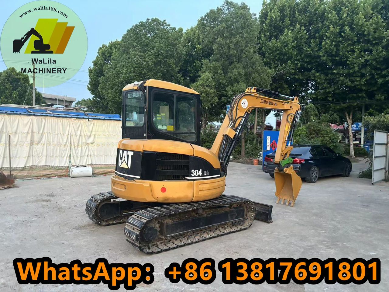 2010 Caterpillar 304CCR Mini Excavator