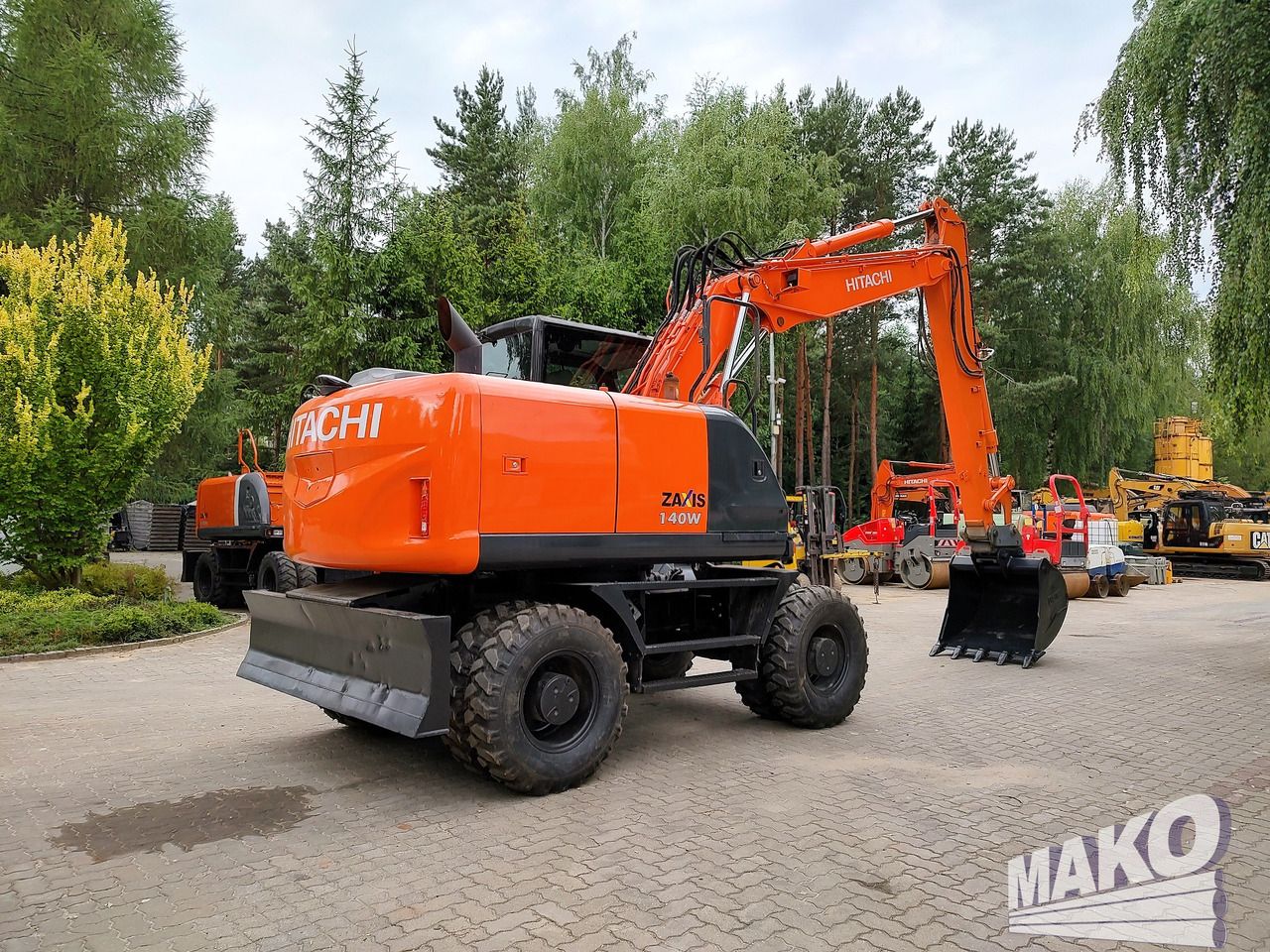 2016 Hitachi ZX140W-5 Wheel Excavator