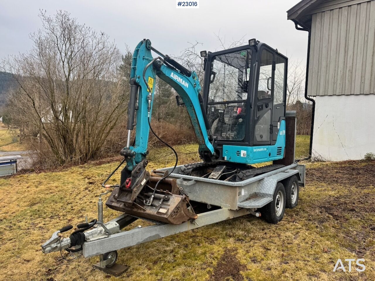 2018 Airman AX19-6A Mini Excavator