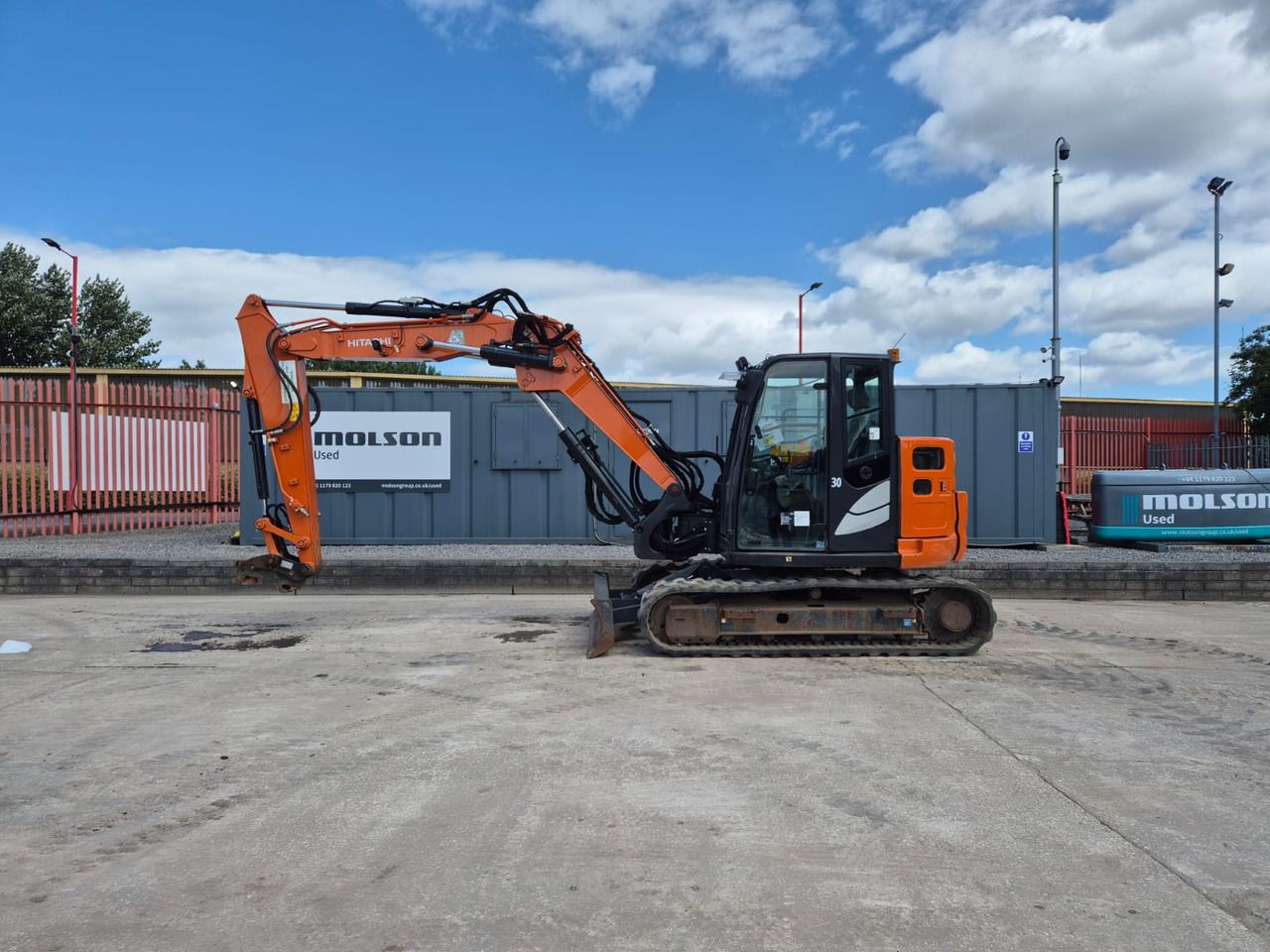 2023 Hitachi ZX85USBR-6 2PB Mini Excavator