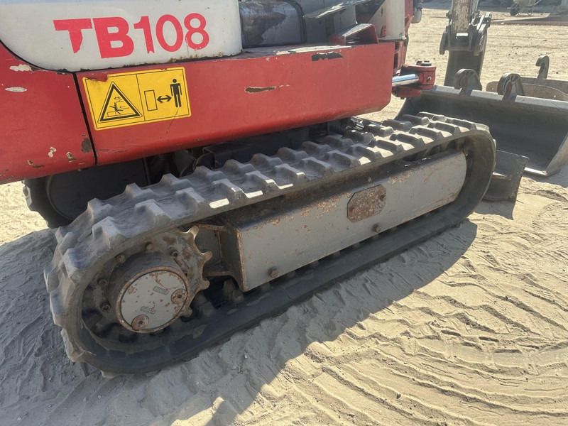 2013 Takeuchi TB108 Mini Excavator