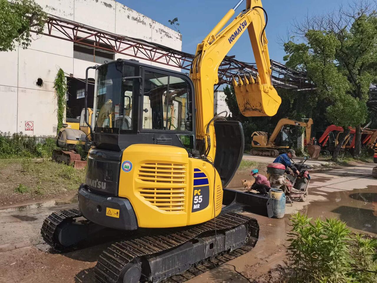 2022 Komatsu PC-55MR Mini Excavator