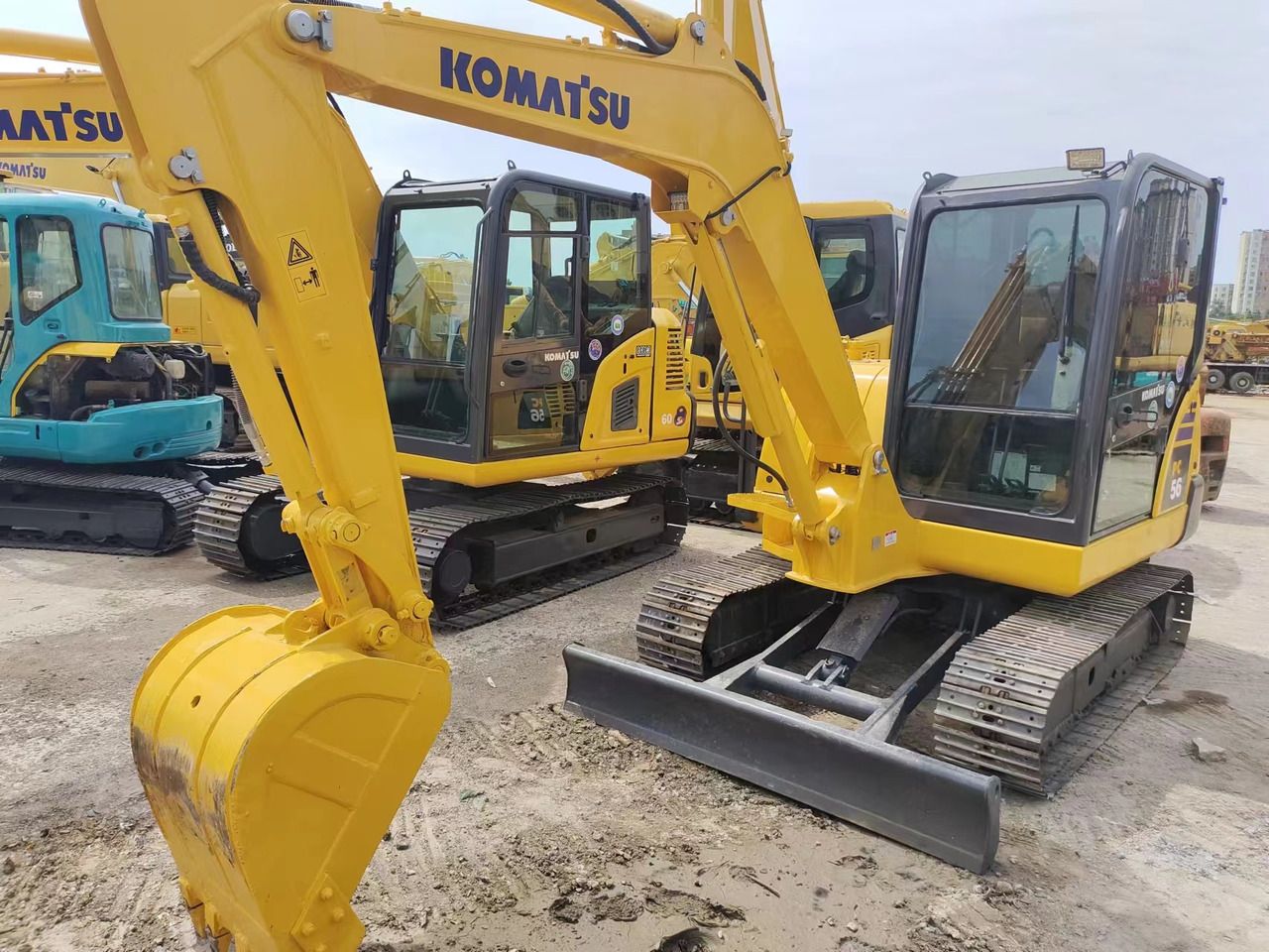 2020 Komatsu PC56-7 Mini Excavator