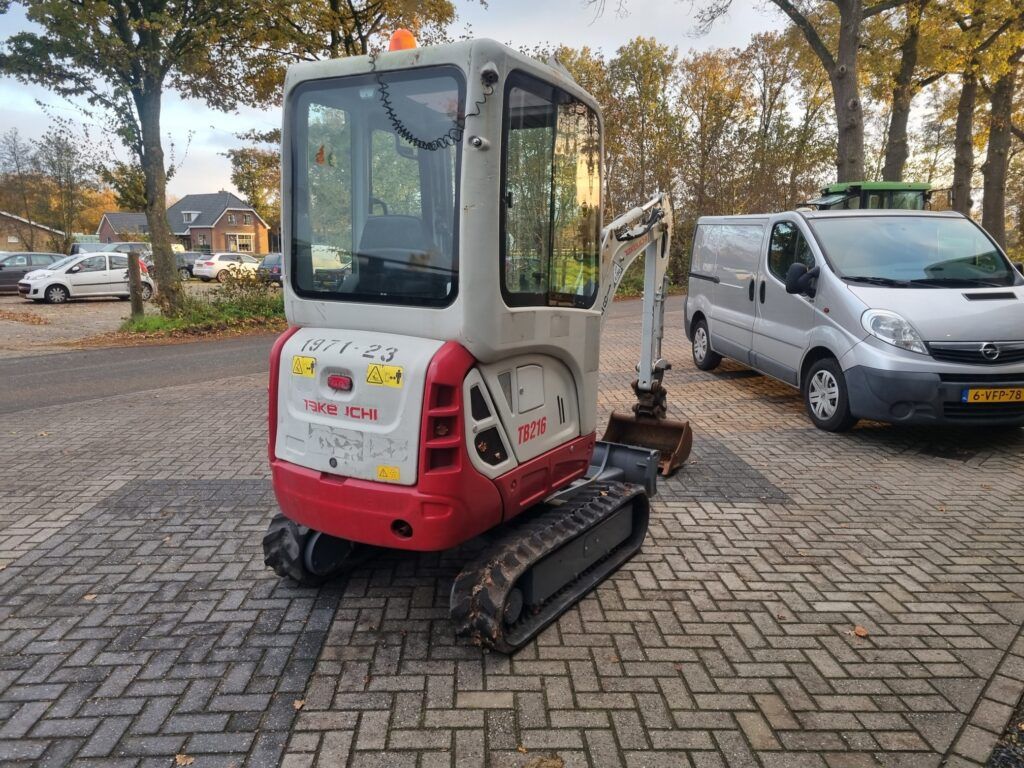 2014 Takeuchi TB216 Mini Excavator