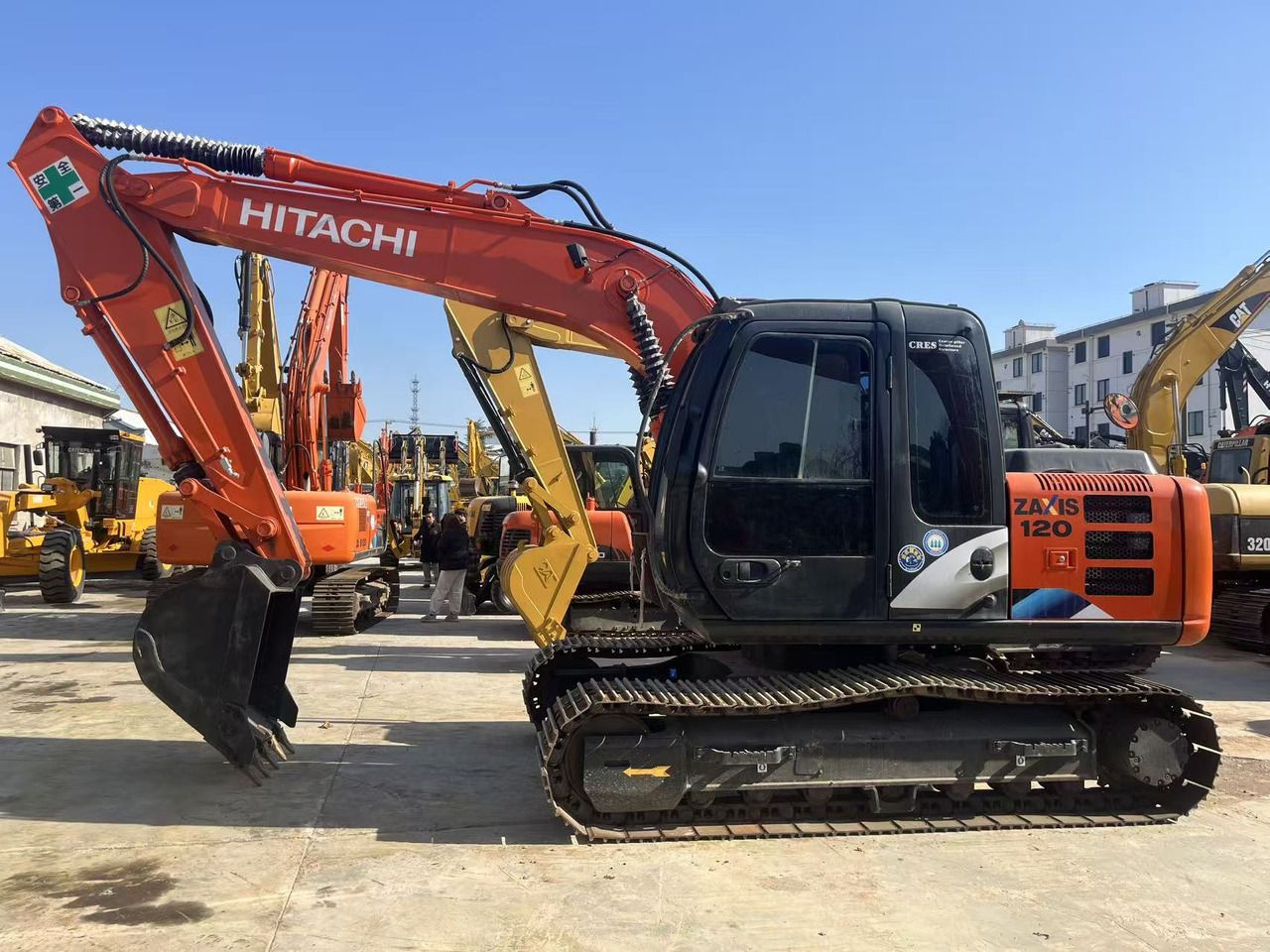 2023 Hitachi ZX120 Crawler Excavator