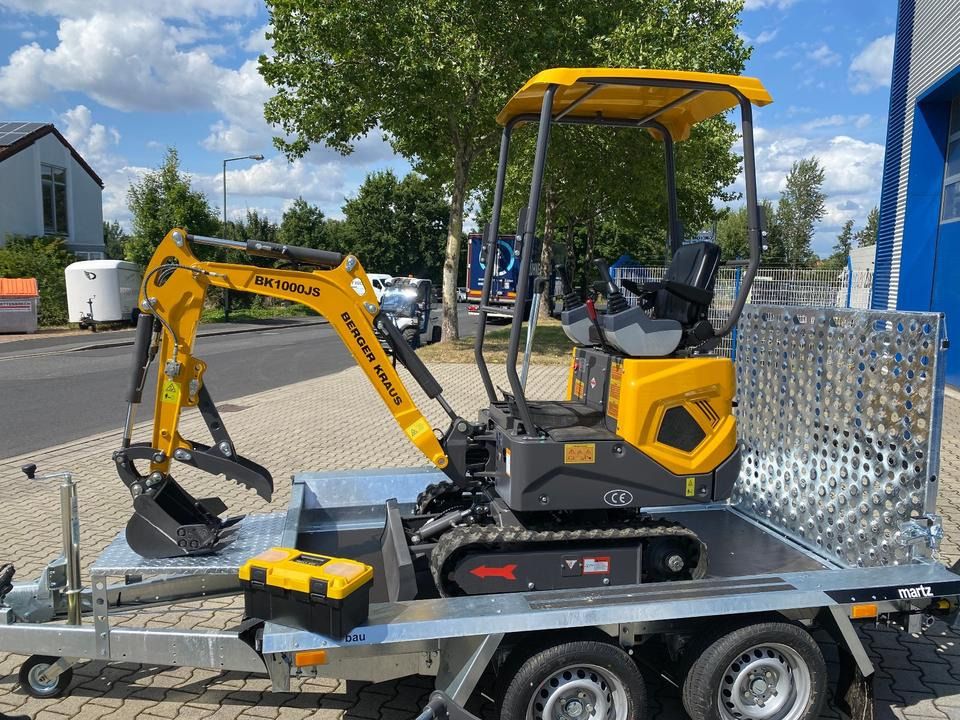 Berger Kraus BK1000JS Mini Excavator