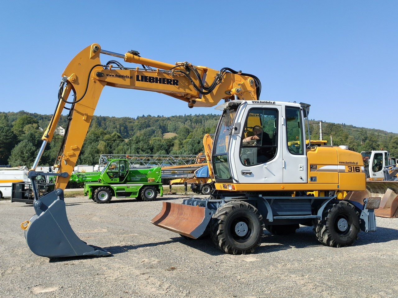 2008 Liebherr A316 Wheel Excavator