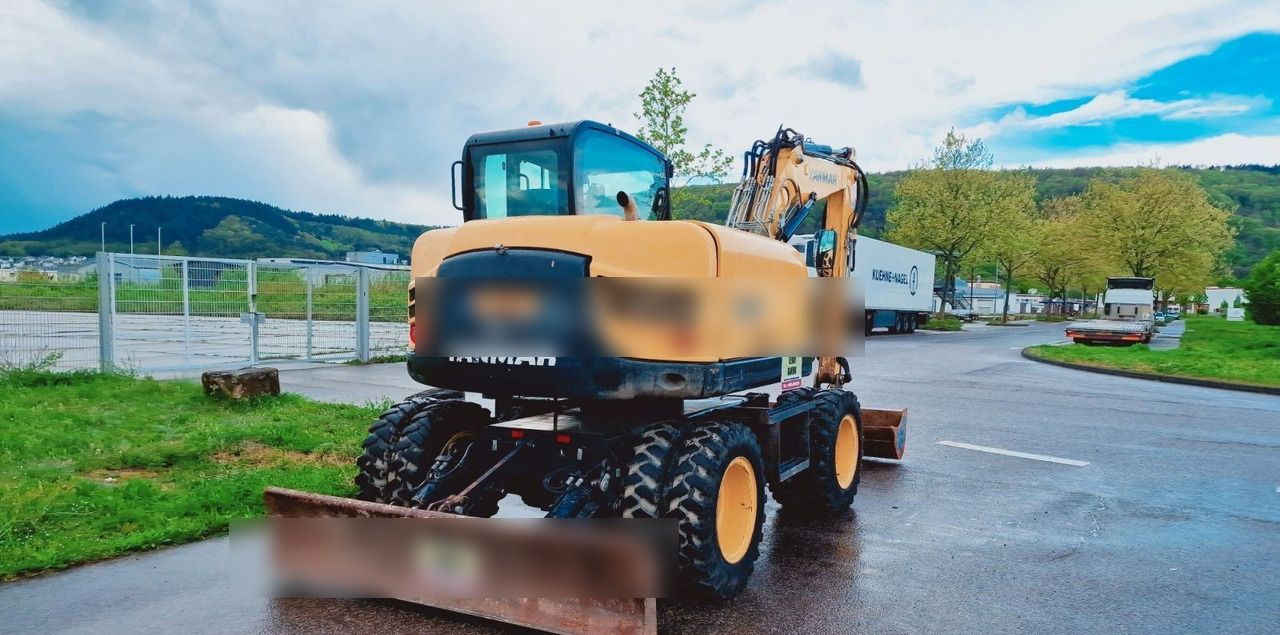 2020 Yanmar B95W Wheel Excavator