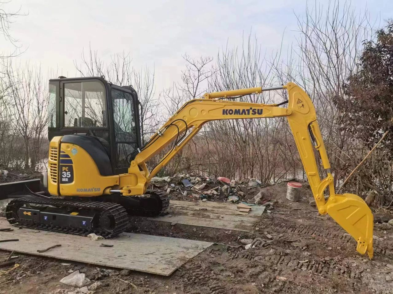 2022 Komatsu PC35MR Mini Excavator