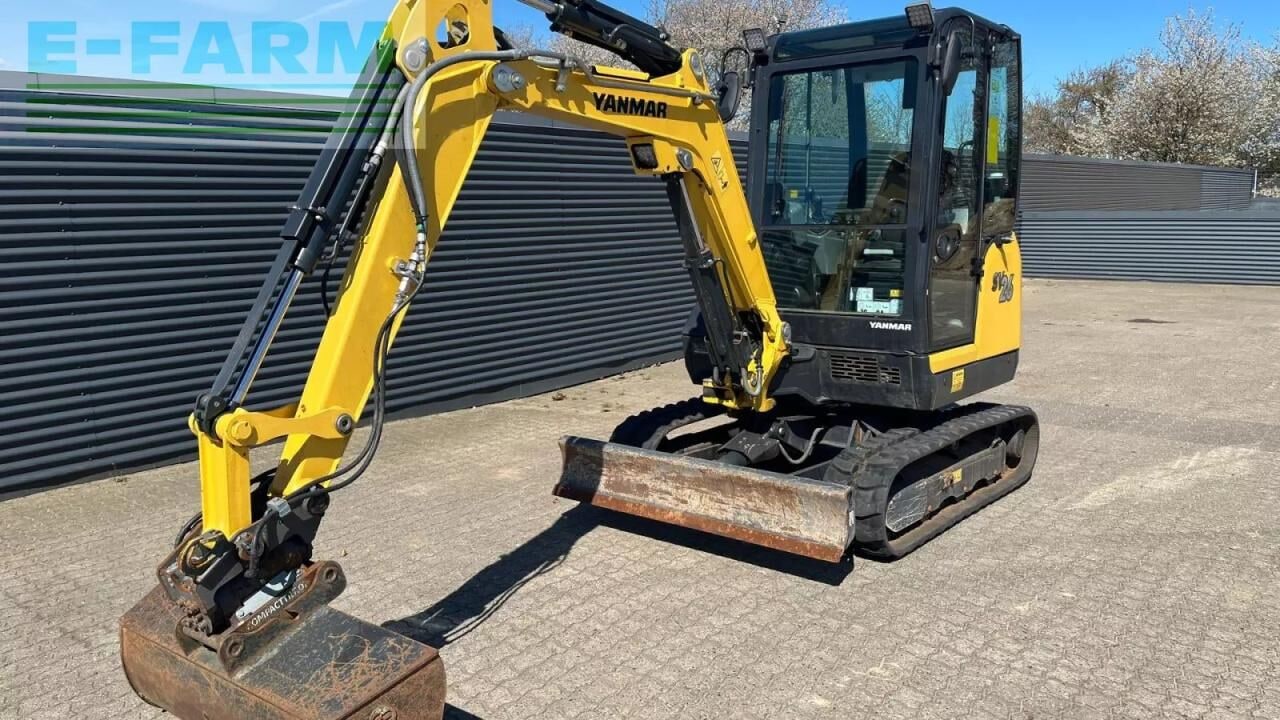 2018 Yanmar SV26 Mini Excavator