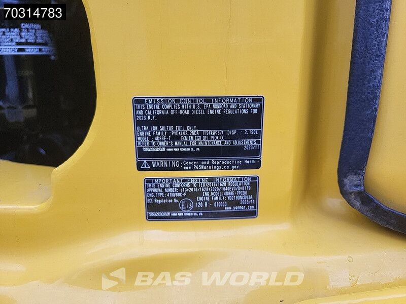2024 Komatsu PC55MR-5 Mini Excavator