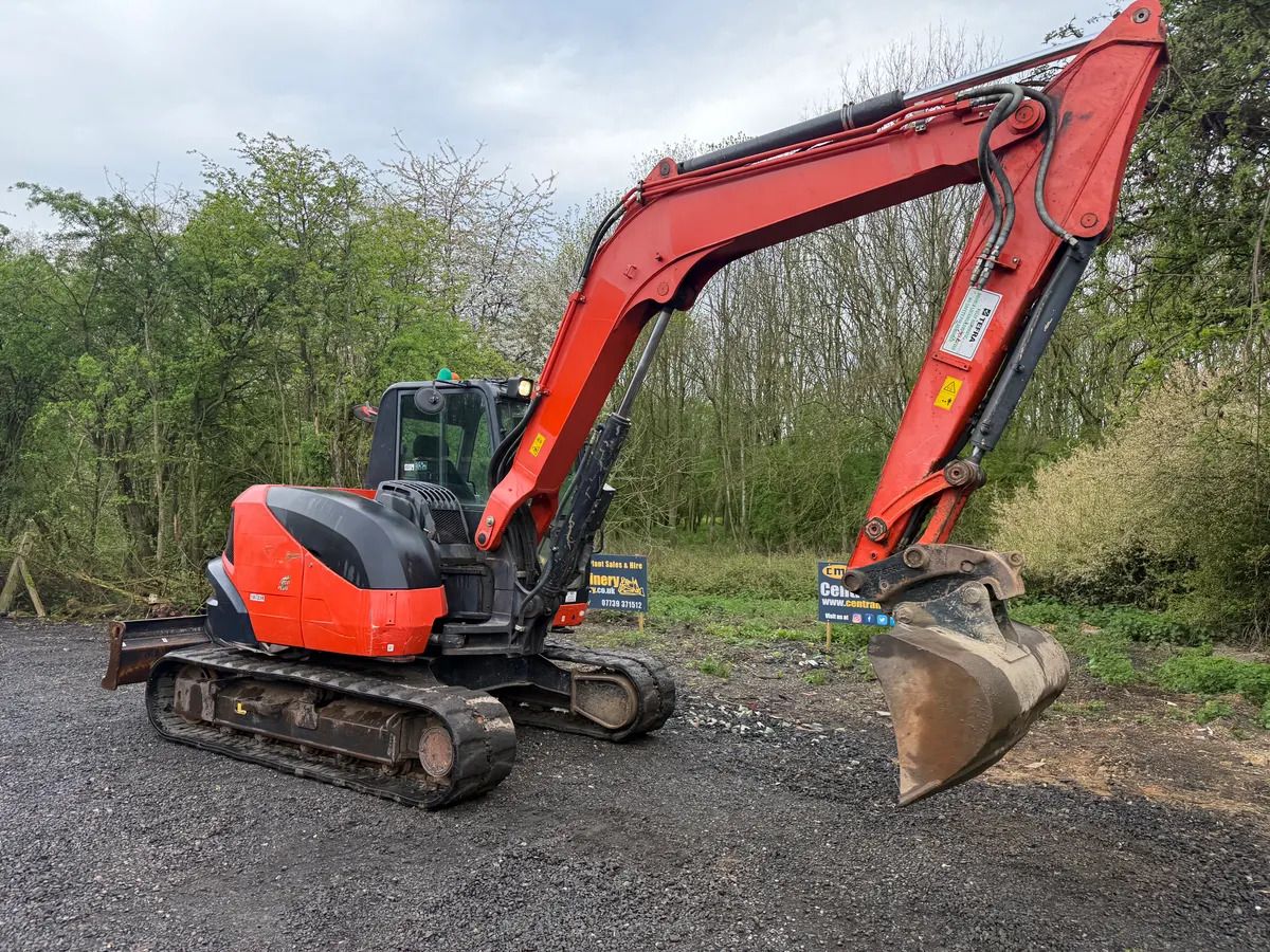2019 Kubota KX080-4 Crawler Excavator
