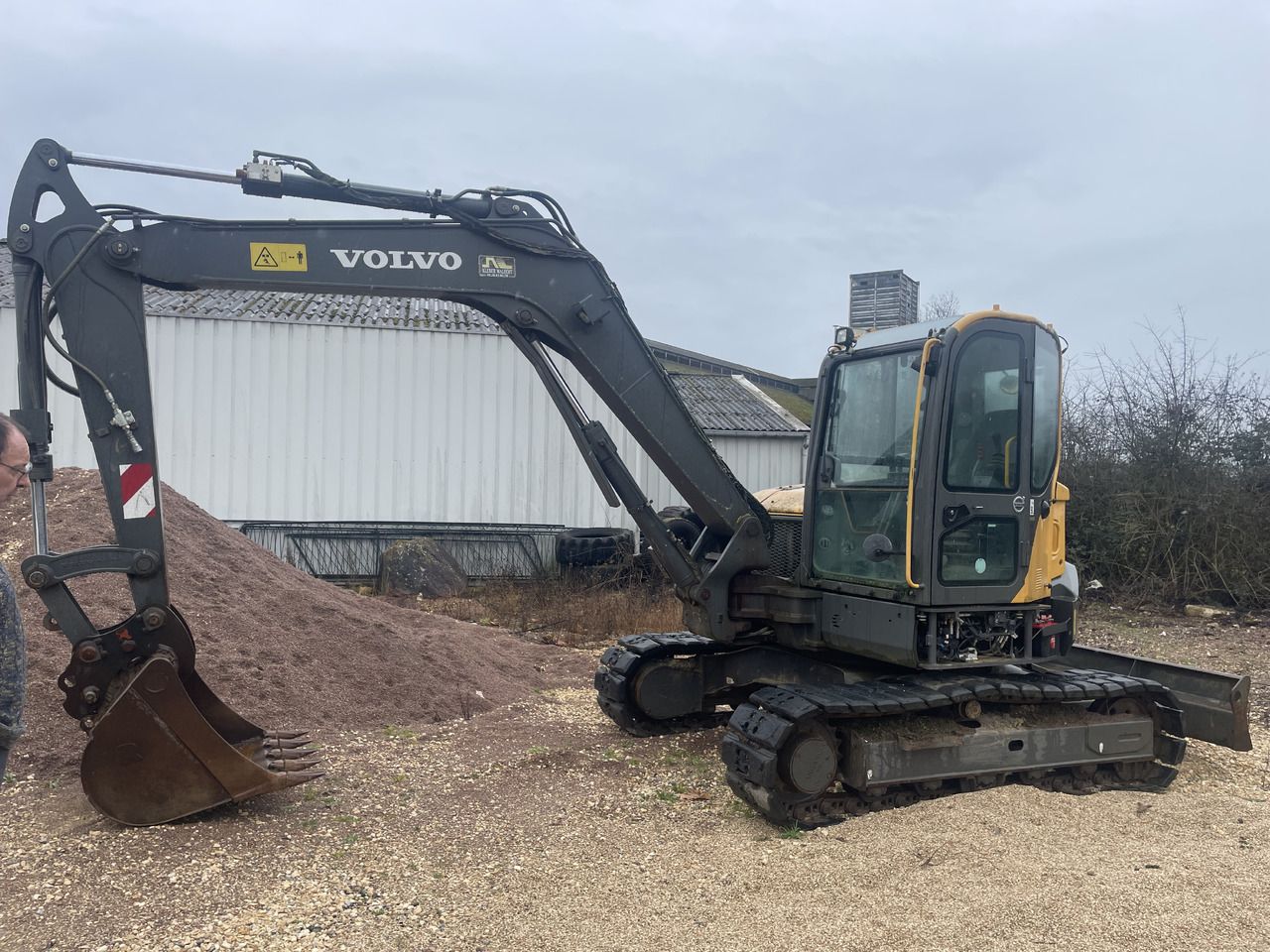 2014 Volvo ECR88D Crawler Excavator