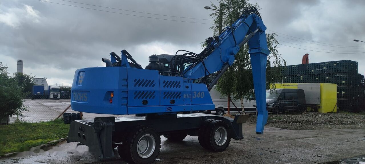 2008 Fuchs MHL340D FQC Material Handler