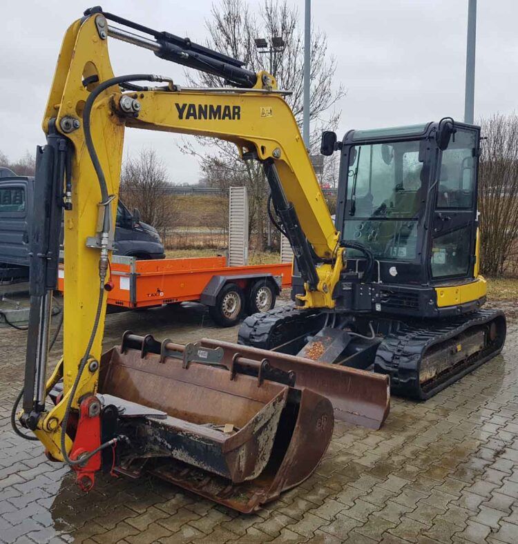 2018 Yanmar SV60-A Mini Excavator