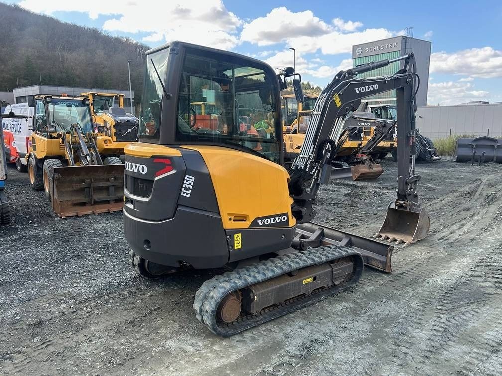 2022 Volvo EC35D Mini Excavator