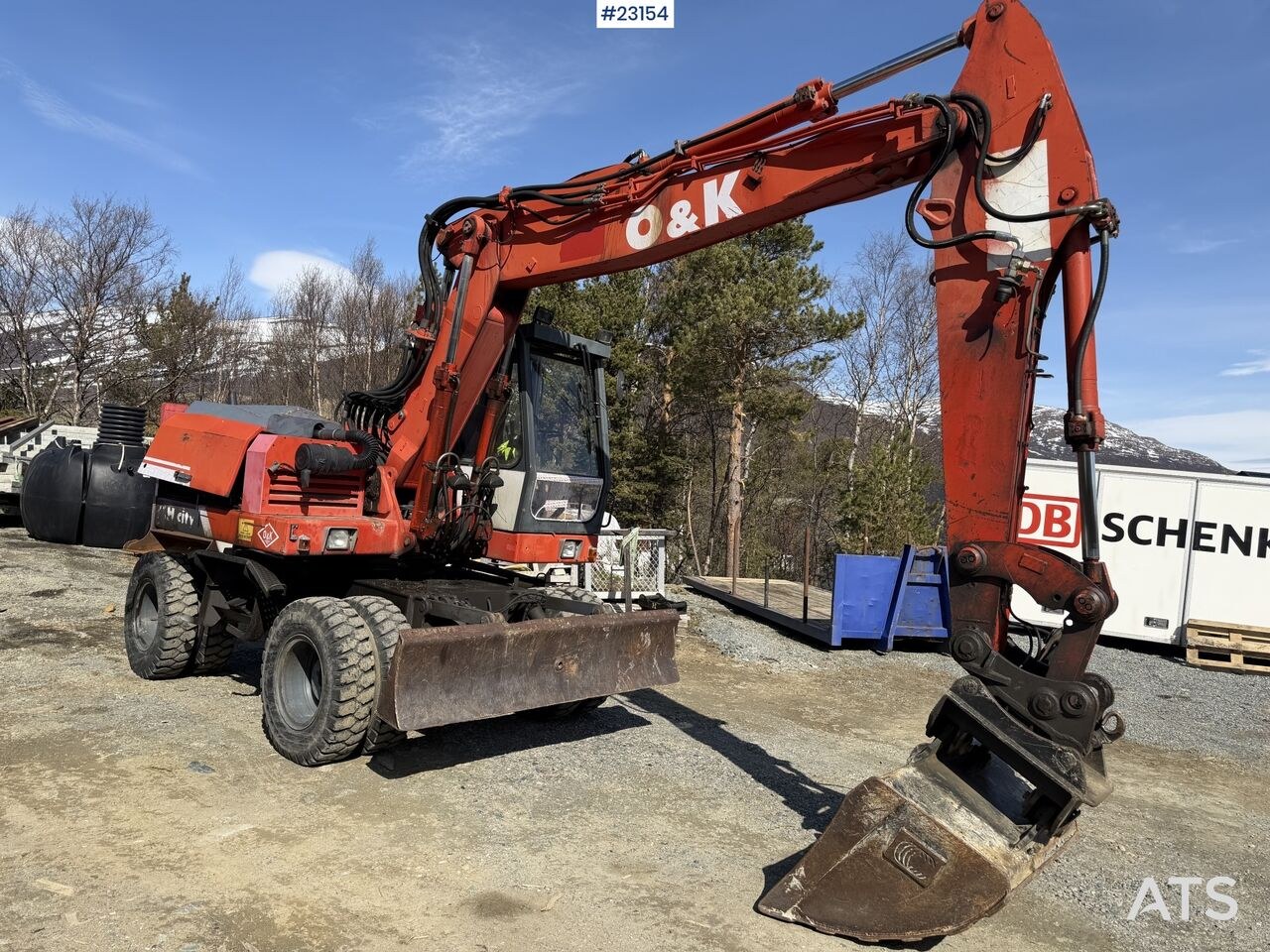 1997 O&K MH CITY Wheel Excavator