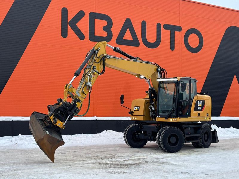 Caterpillar M 314 F Tiltrotator / Central Lubrication / AC / Trailer Robus YEAR 2017