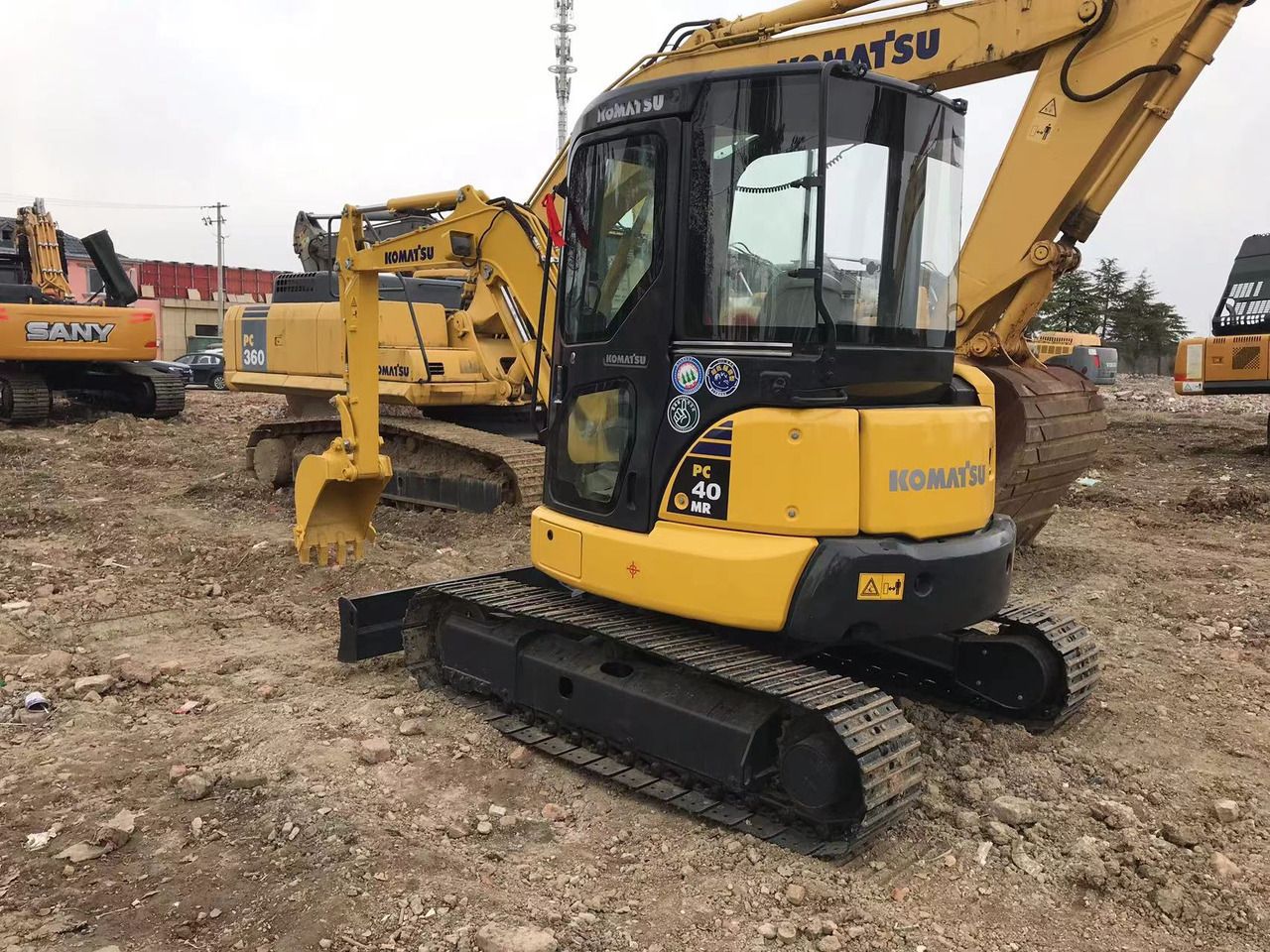 2024 Komatsu PC40MR Mini Excavator