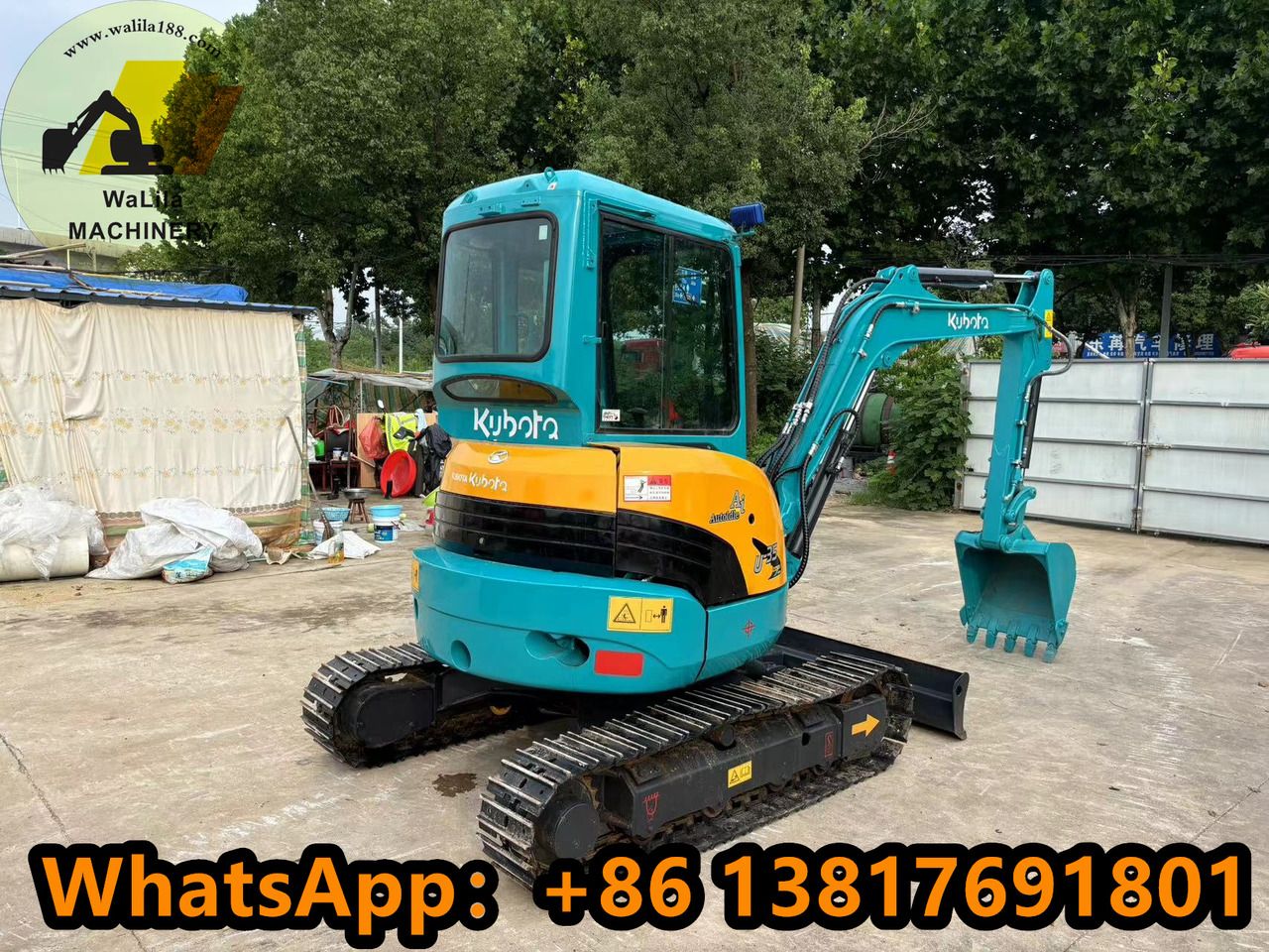 2022 Kubota U35 Mini Excavator