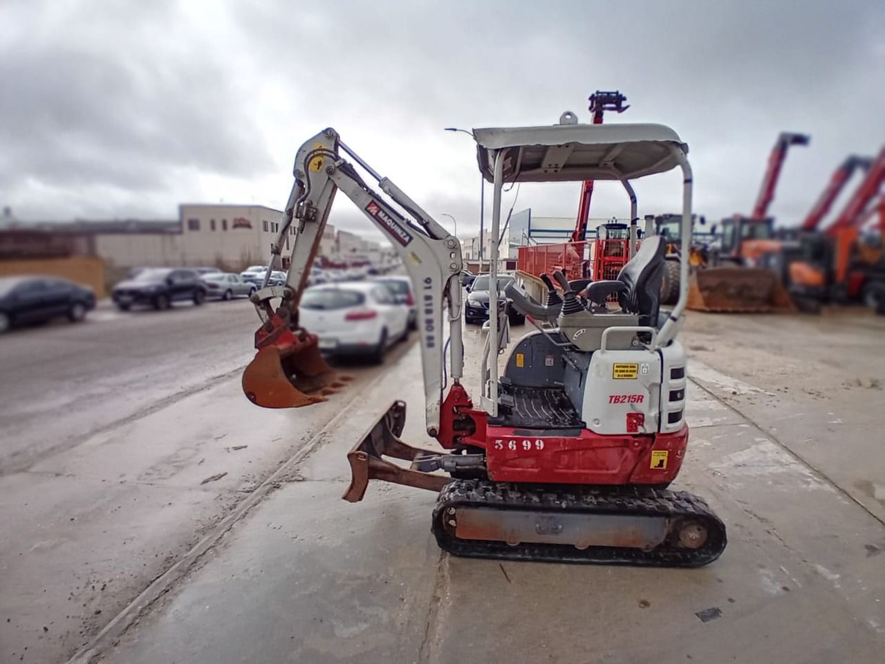 2019 Takeuchi TB215R Mini Excavator
