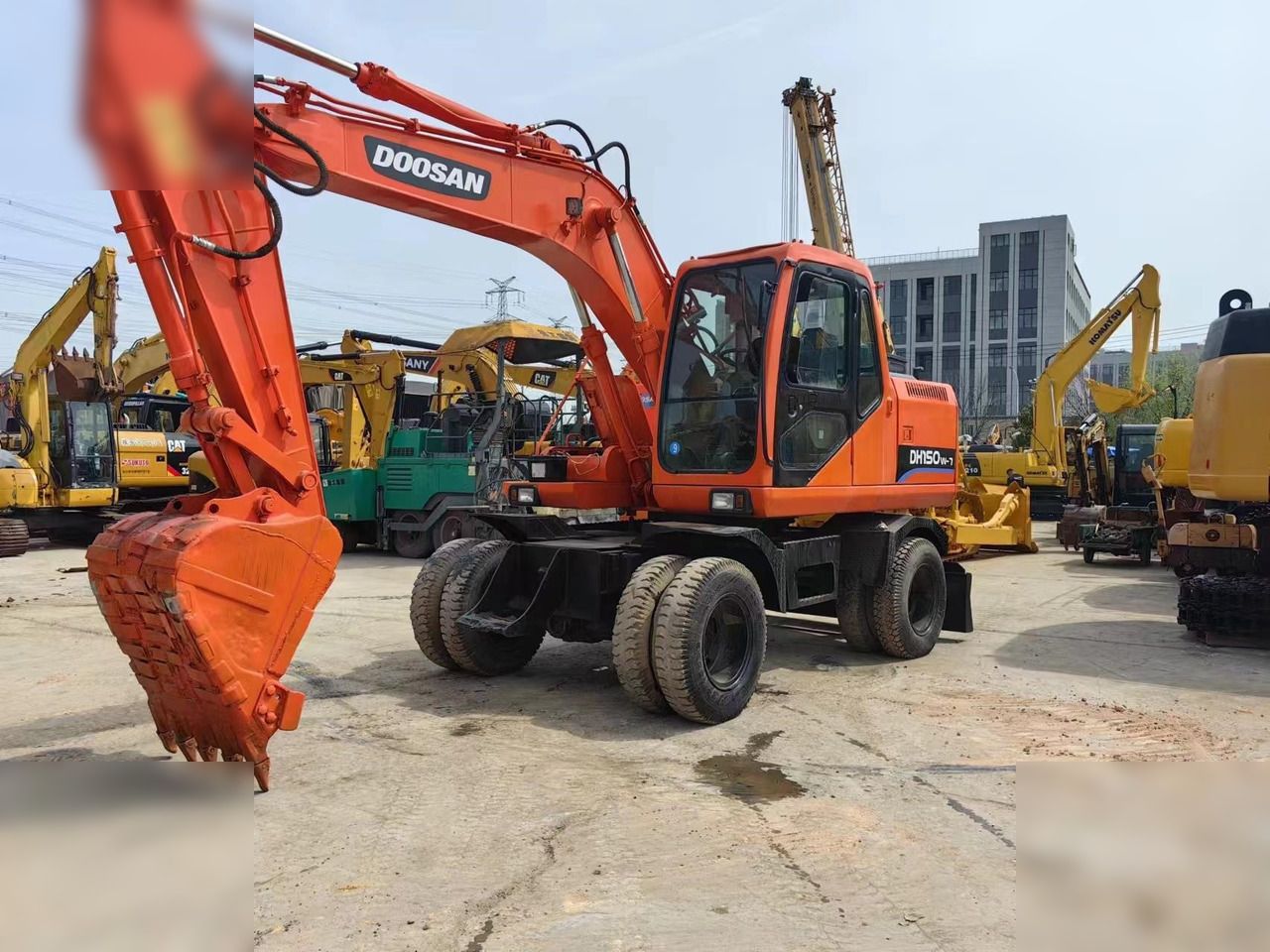 2016 Doosan DH150W-7 Wheel Excavator