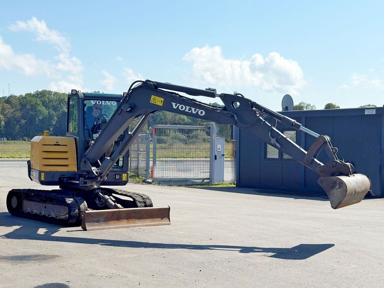 2019 Volvo EC55 Mini Excavator