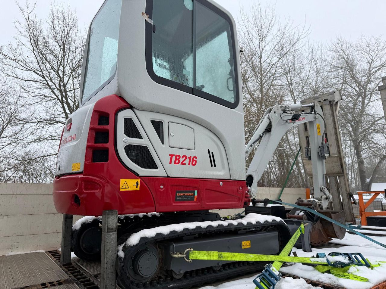 2023 Takeuchi TB216 V4 Mini Excavator