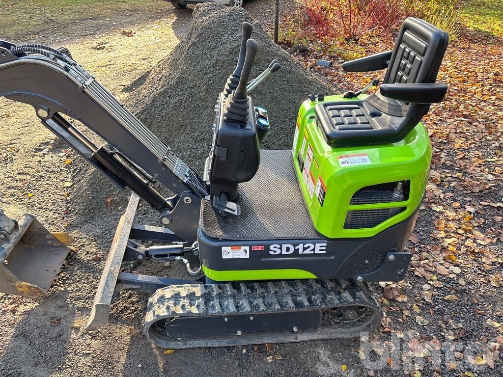 2025 Shanding SD12E Mini Excavator