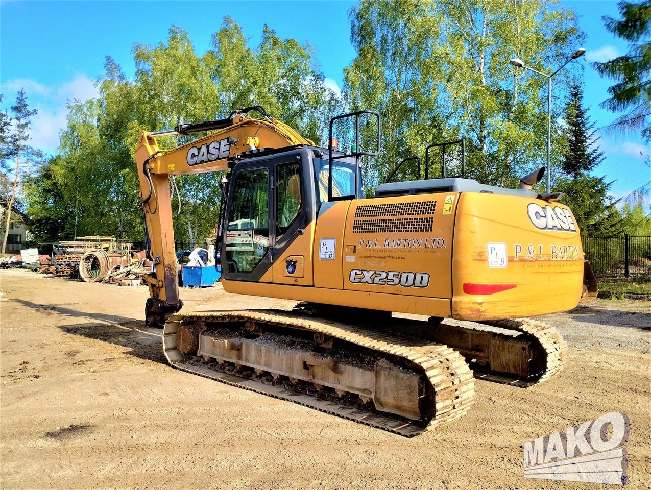 2015 CASE CX250D Crawler Excavator