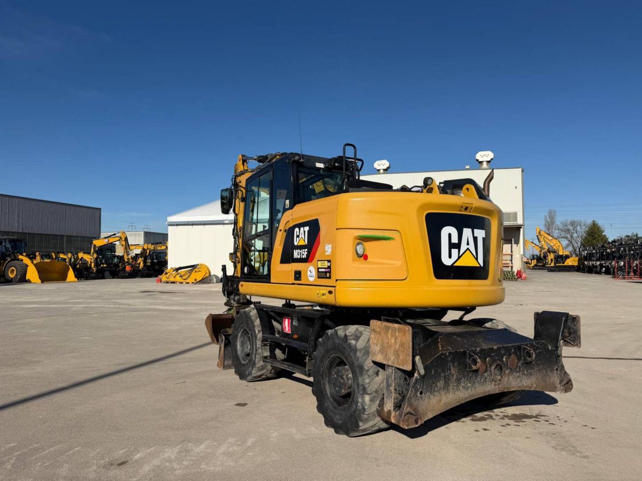 2019 Caterpillar M315F Wheel Excavator