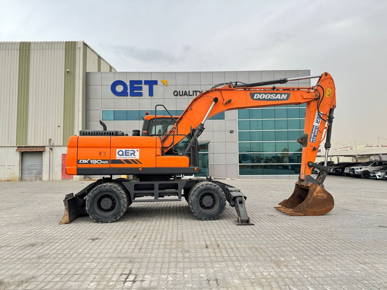 2014 Doosan DX190WA Mobilbagger
