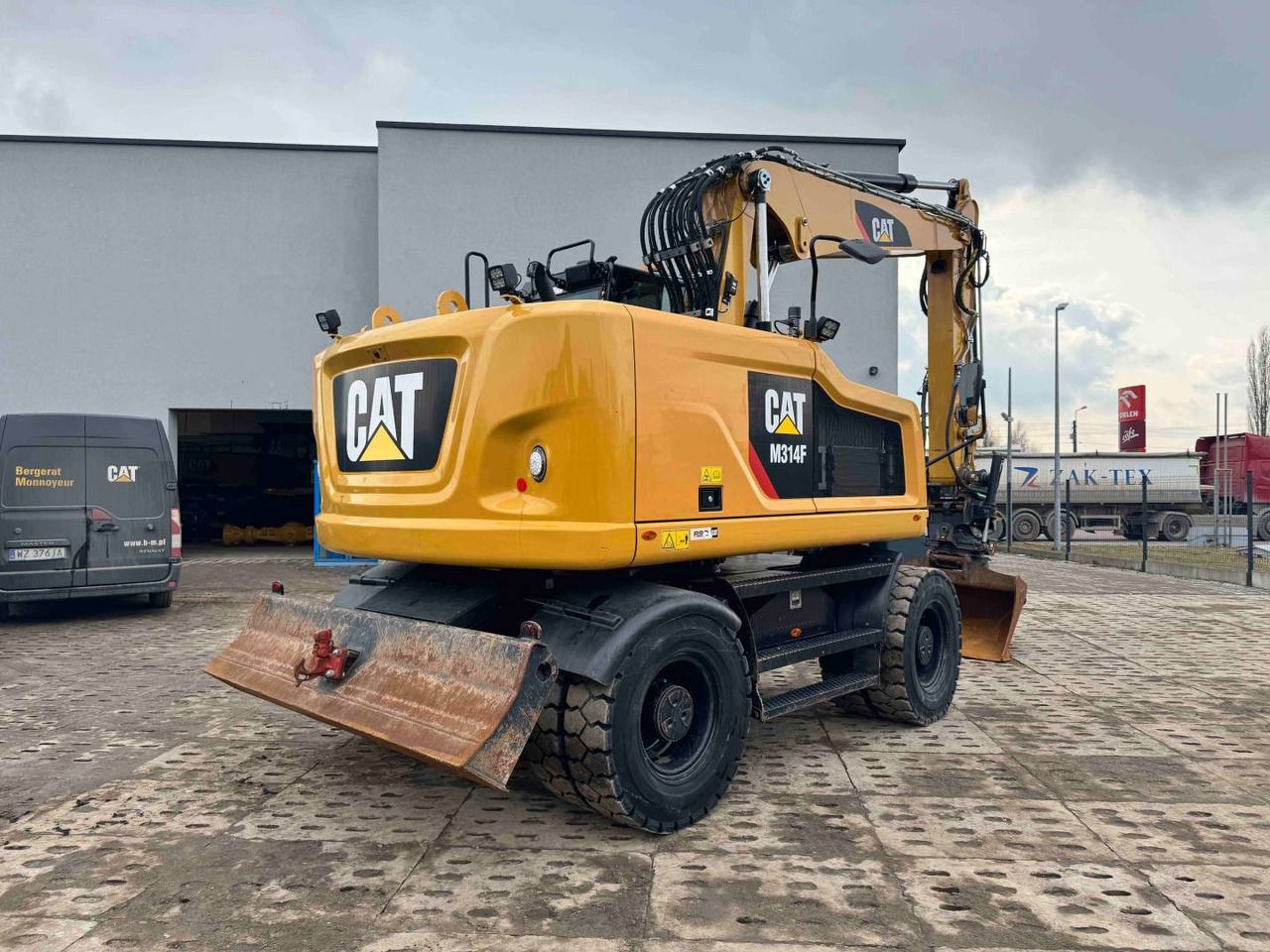 2019 Caterpillar M314F Wheel Excavator