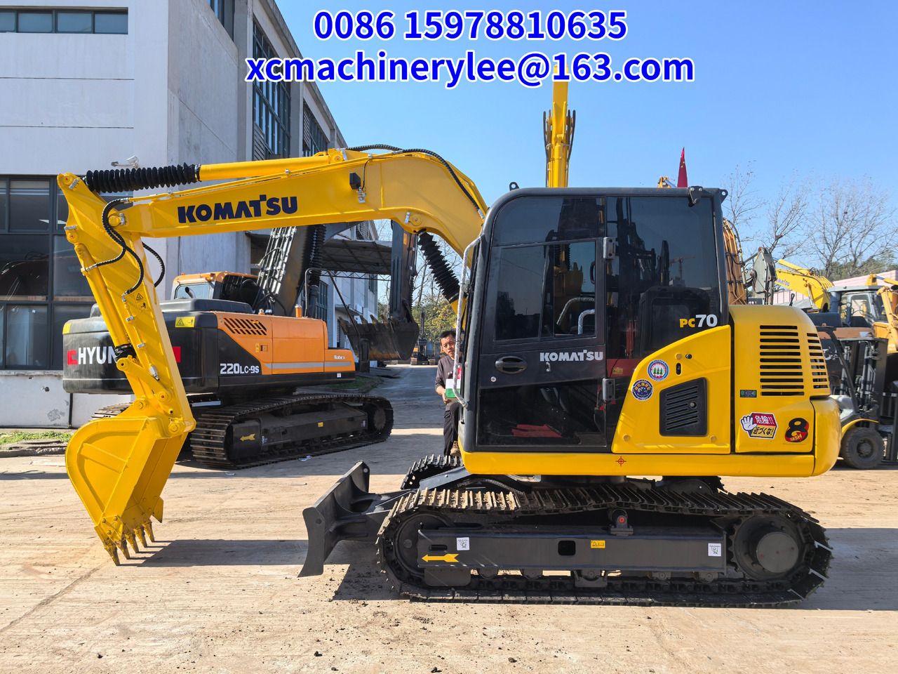 2024 Komatsu PC70 Crawler Excavator