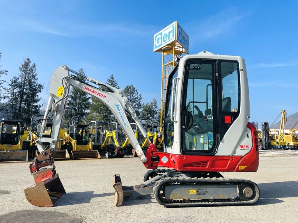 2020 Takeuchi TB216 Mini Excavator