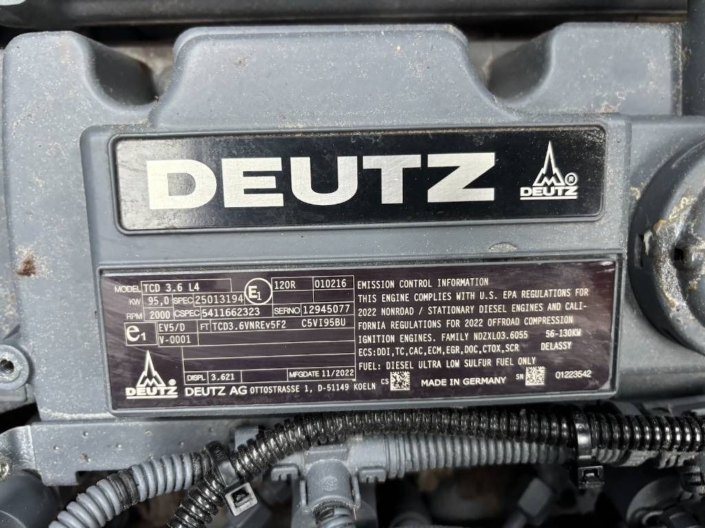 2022 Fuchs MHL320F Material Handler