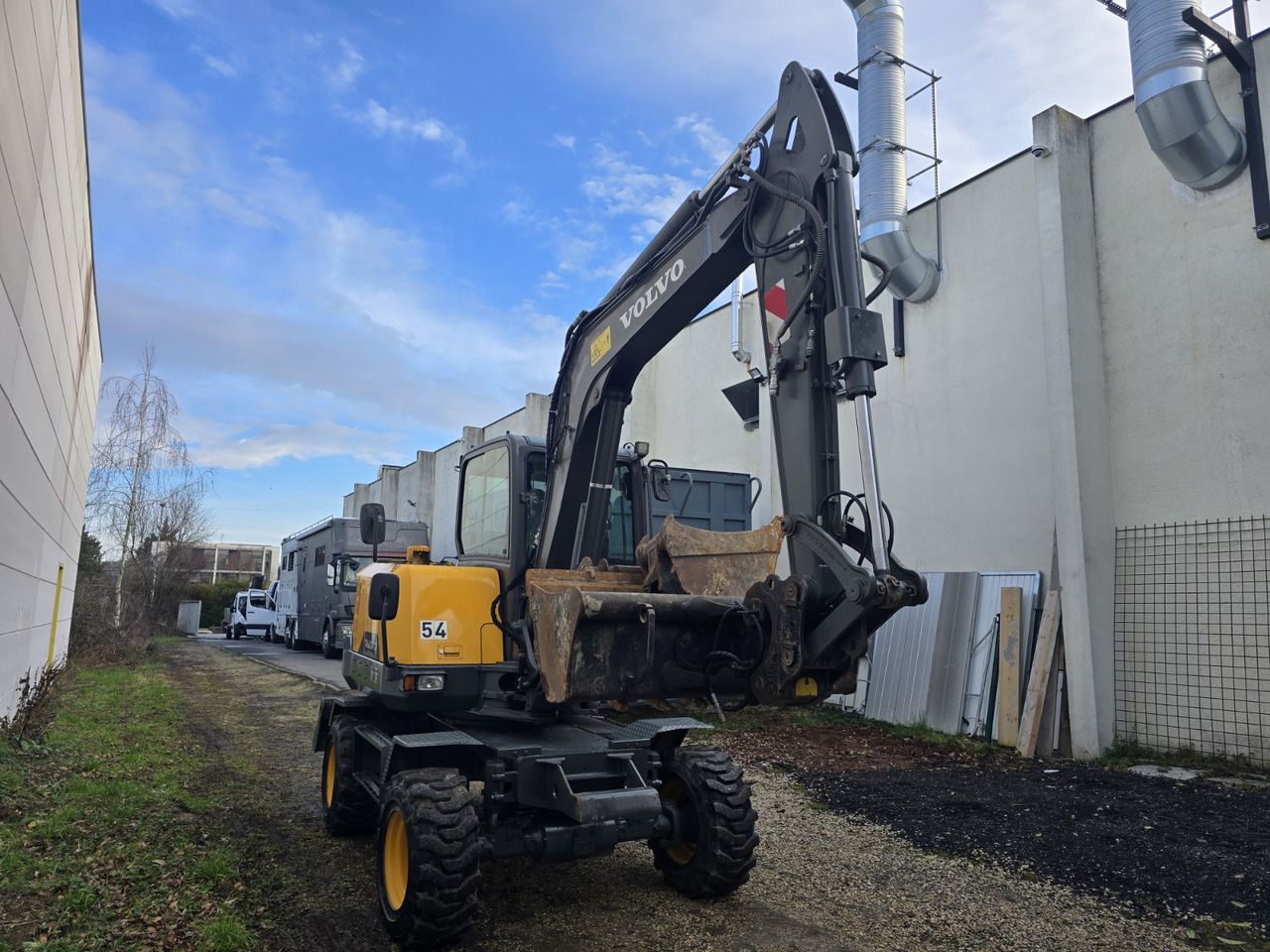 2020 Volvo EW60E Wheel Excavator