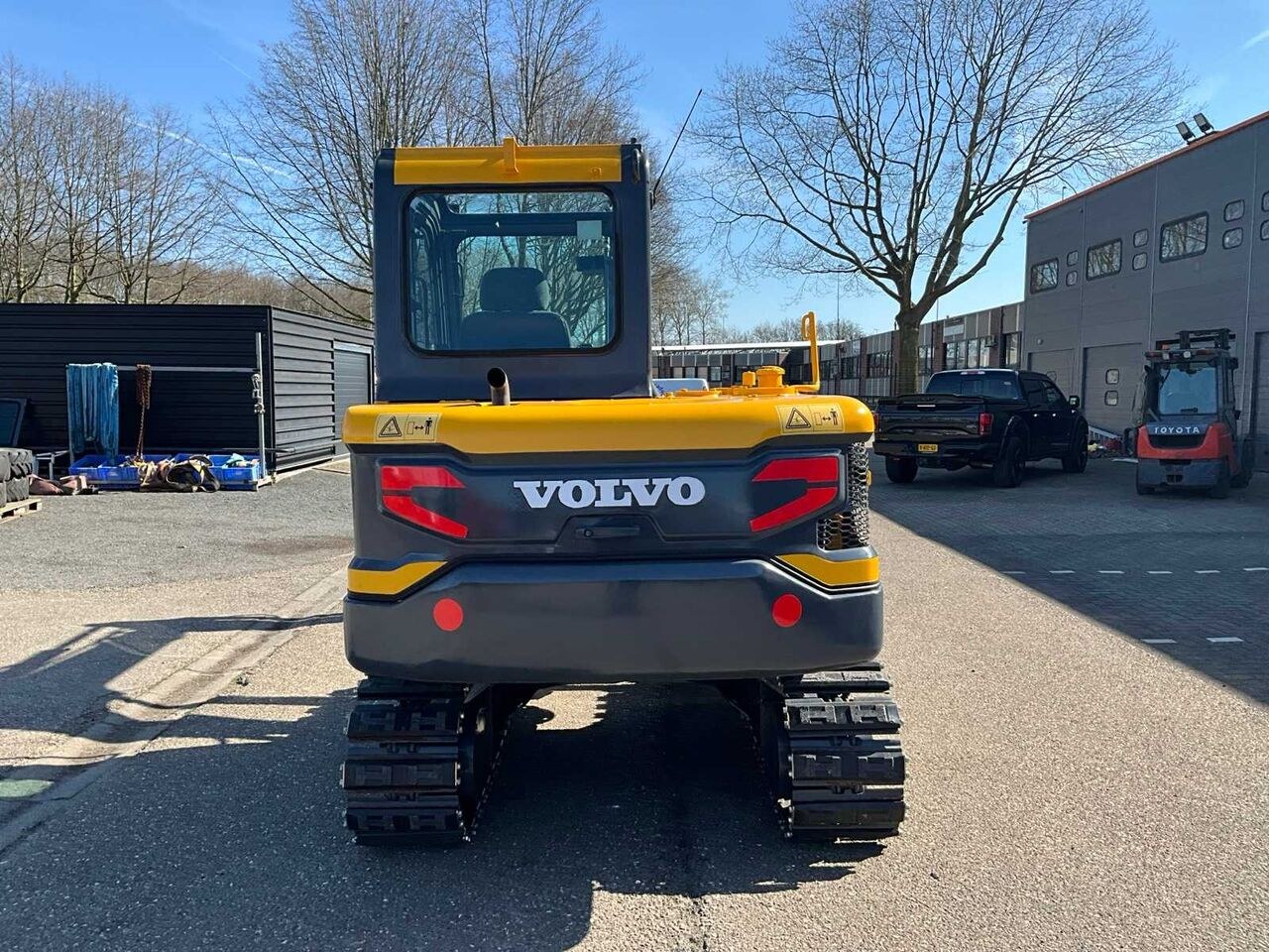 2017 Volvo EC55D Mini Excavator