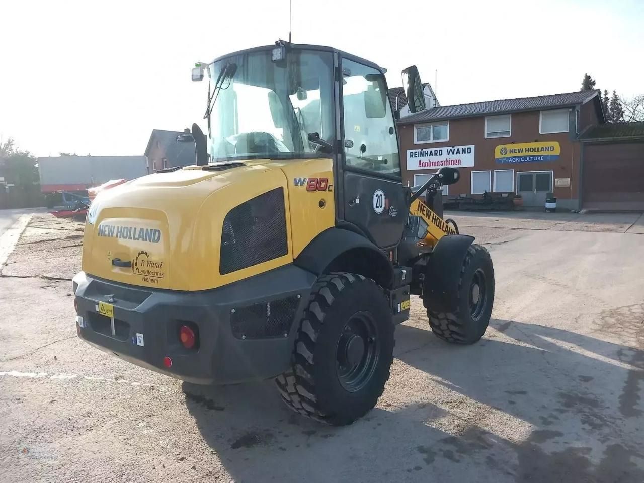 2023 New Holland W80C ZB-AG Mini Excavator