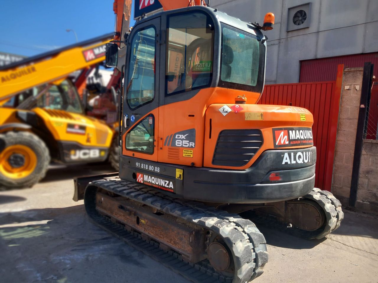 2017 Doosan DX85R-3 Mini Excavator