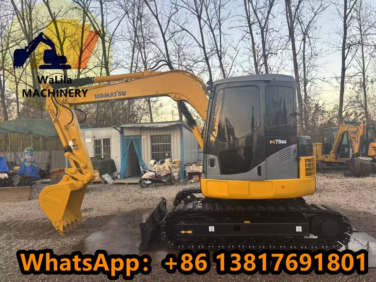 2024 Komatsu PC78US Mini Excavator