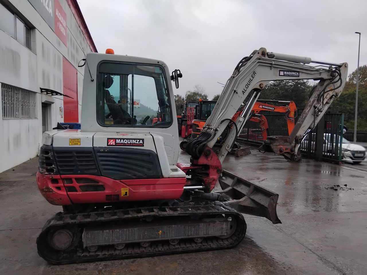 2016 Takeuchi TB250 Mini Excavator