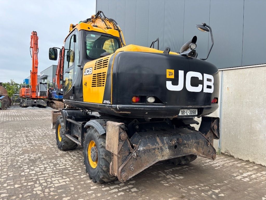 2018 JCB JS145W Wheel Excavator